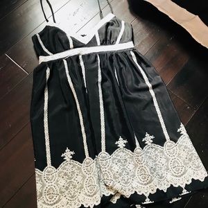 Black & White Forever 21 Sundress